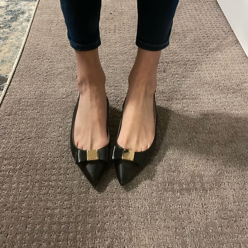 Beautiful Cole Haan slingback kitten heels